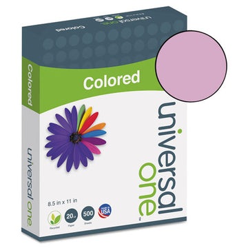 Universal® Deluxe Colored Paper, 20lb, 8.5 X 11, Orchid, 500-ream freeshipping - TVN Wholesale